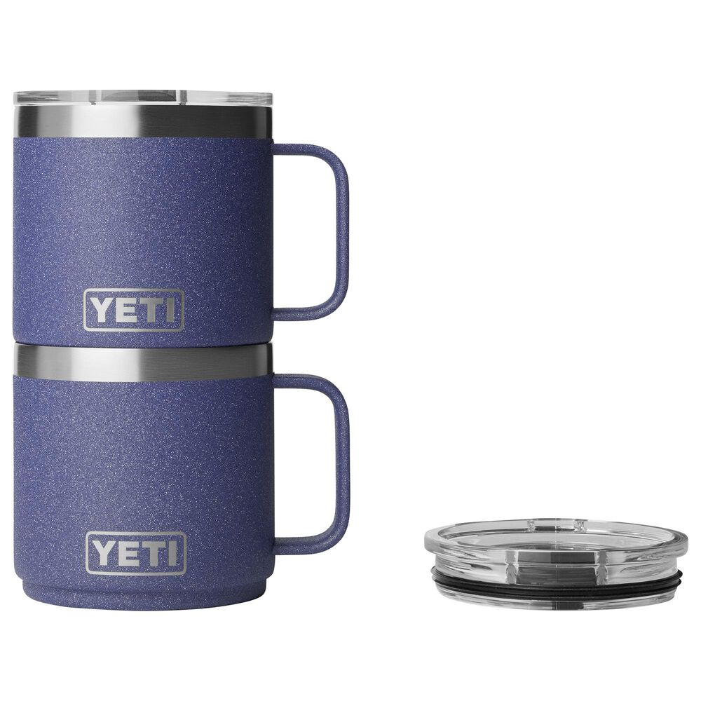 YETI Rambler 14 Oz Ceramic Lined Stackable Mug 2.0 with MagSlider Lid in Moon Dust, , large