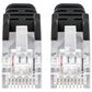 Manhattan Cat6 5" UTP Slim Network Patch Cable in Black, , large