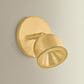 Hudson Valley Lighting Tuthill 1-Light Flush Mount in Aged Brass, , large
