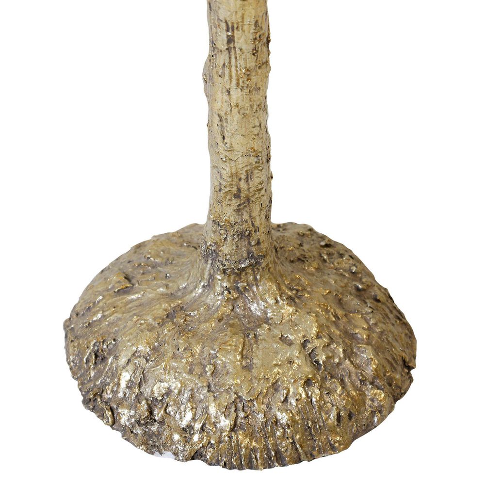 Flair Industries Arbor Resin Table Lamp in Gold Leaf, , large