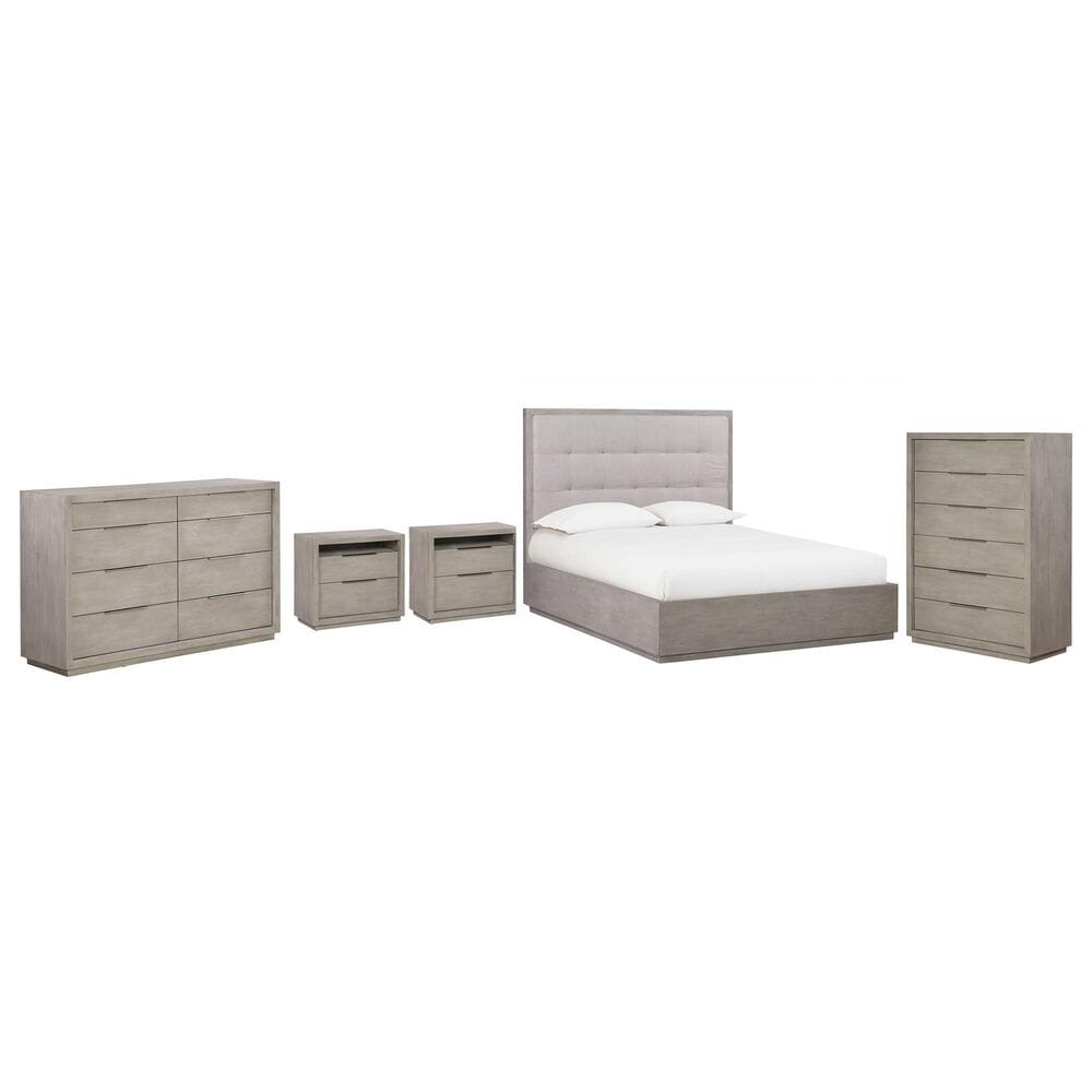 Urban Home Oxford Mineral 5-Piece Queen Bedroom Set In Gray, , large