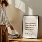HOMLUX 24" x 18" Just Start Canvas Art in Black, , large