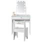 Impressions Vanity Little Princess Kids Vanity Set in White, , large