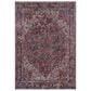Momeni Karachi KAR-4 2" x 3" Burgundy Scatter Area Rug, , large