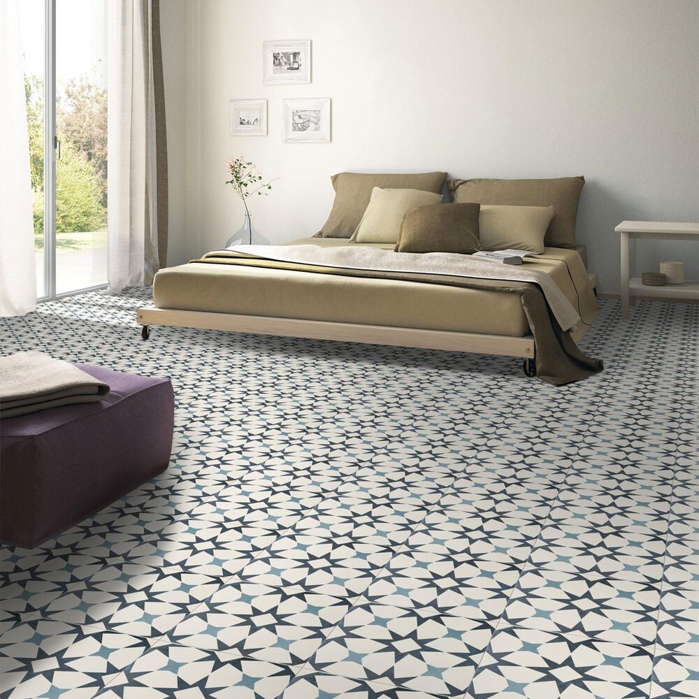 Dal-Tile Memoir Cosmo Blue 12&quot; x 12&quot; Ceramic Tile, , large