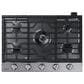 Samsung 2-Piece Kitchen Package with 30" Single Wall Oven and 30" Gas Cooktop in Stainless Steel, , large