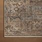 Loloi Heritage 15" Square Mocha and Denim Area Rug, , large