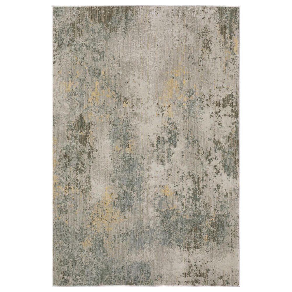 Oriental Weavers Mallory Beige and Yellow 3"3" x 5" Area Rug, , large
