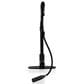MS International AcquaLuxe Curved Pull-Down Sprayer Kitchen Sink Faucet with Deckplate in Matte Black, , large