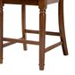 Baxton Studio Violet Counter Height Pub Chair in Walnut Brown (Set of 2), , large