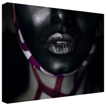 Timberlake Ivan Kovalev "Showbiz" 14" x 19" Canvas Art in Black/Grey/Wine, , large
