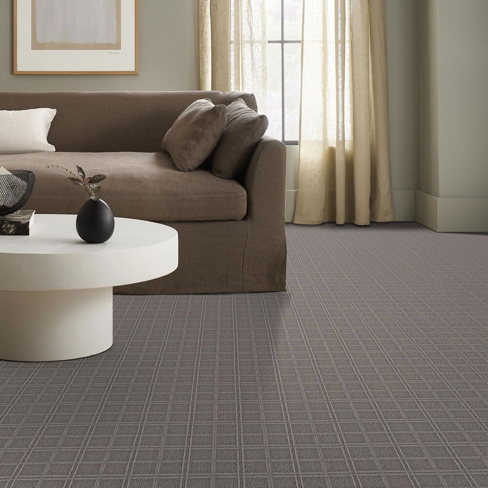 Anderson Tuftex Breeze Block Carpet in Silver Polish, , large