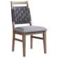 Hawthorne Furniture Oslo 6-Piece Rectangular Dining Set with 24" Leaf in Weathered Chestnut, , large