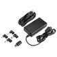 Targus 90W AC Semi-Slim Universal Laptop Charger in Black, , large