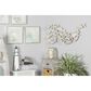 Maple and Jade 17" x 45" Fish Wall Decor in White and Brown, , large