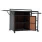 Hearth and Haven Patio Serving Cart in Dark Brown, , large