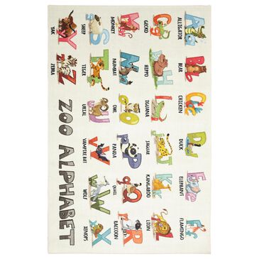 Karastan Prismatic Z0354 A416 8" x 10" Multicolor Kids Area Rug, , large