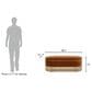 Jennifer Taylor Home Melinda Storage Bench in Burnt Orange, , large