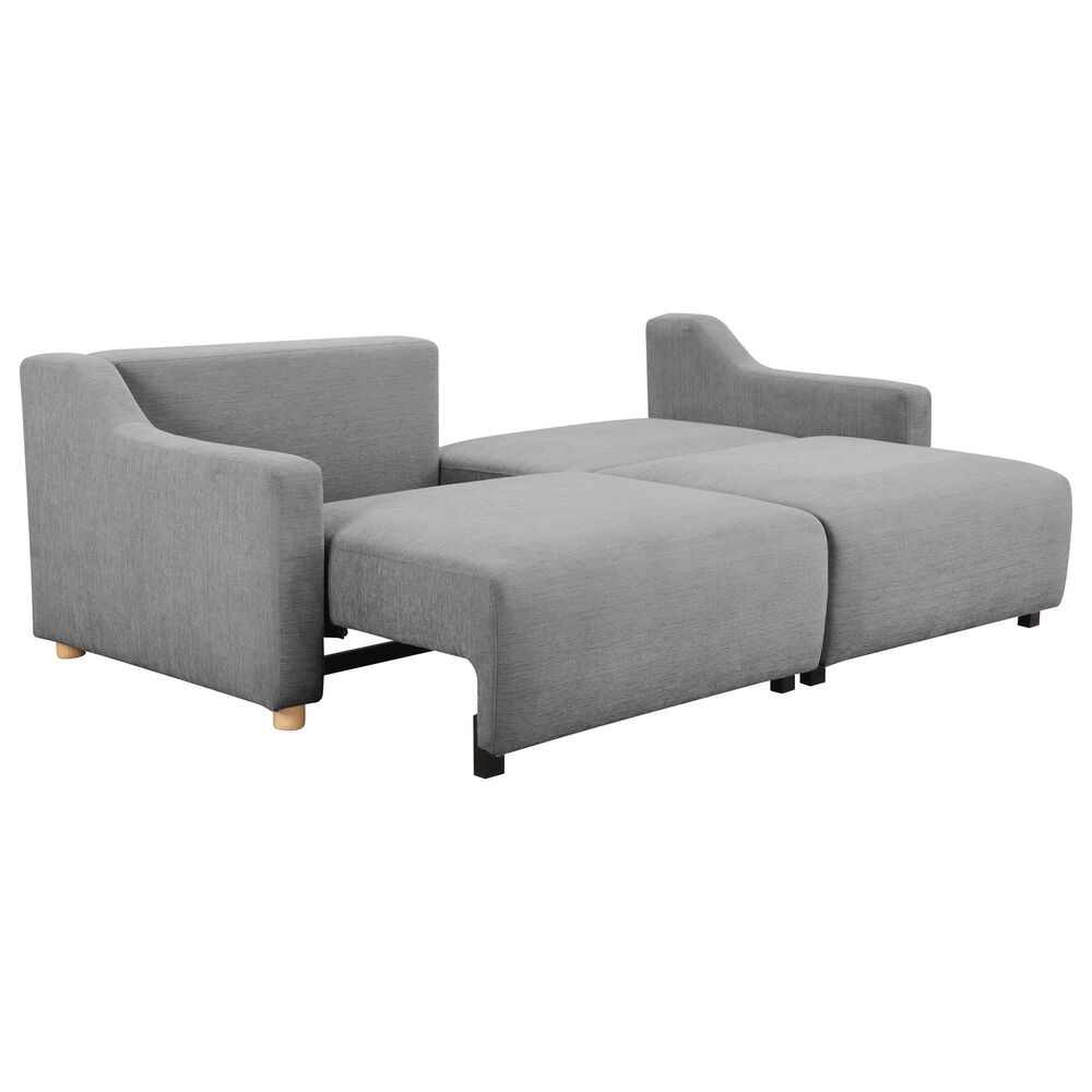 Lifestyle Solutions Glenmont Convertible Sofa in Grey, , large