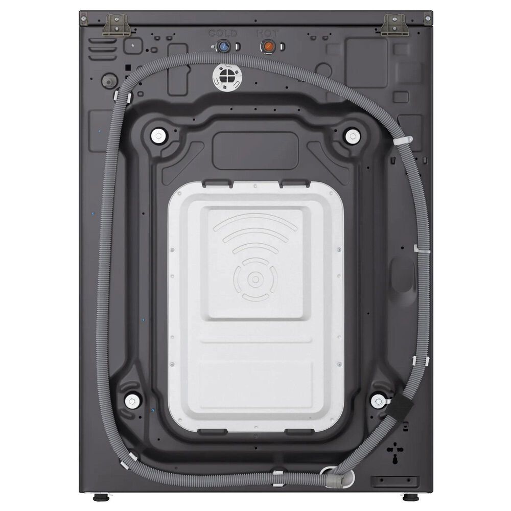 LG 5.8 Cu. Ft. Smart Front Load Washer in Brushed Black Steel, , large
