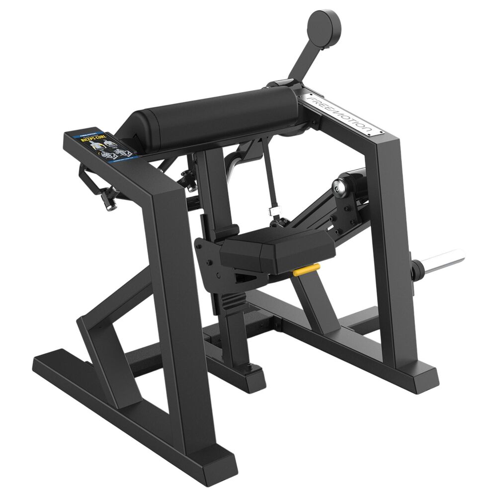 FreeMotion Plate Loaded Biceps Curl in Black, , large
