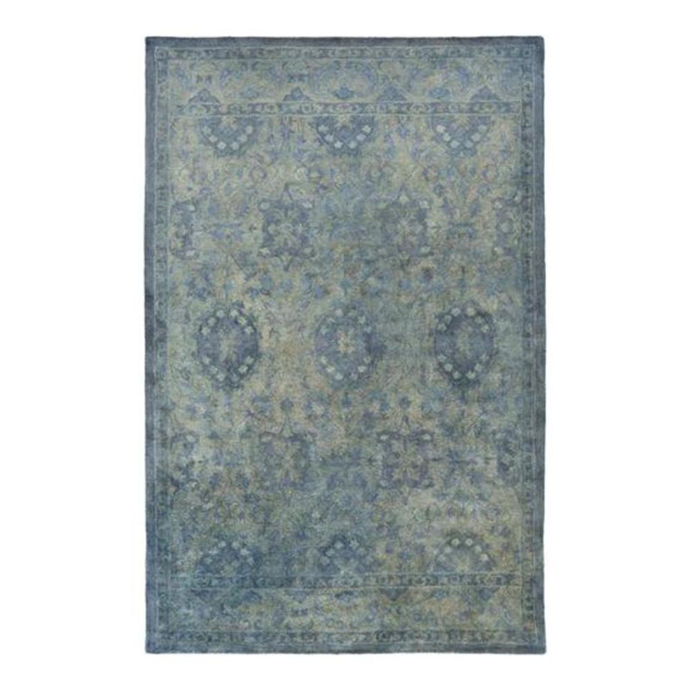 Surya Mykonos MYK-5015 3'3" x 5'3" Aqua/Emerald Area Rug, , large