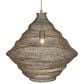 Uttermost Sigh 1-Light Pendant in Antique Brass, , large