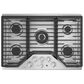 GE Profile 30" Built-In Gas Cooktop in Stainless, , large