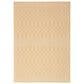 Nourison Positano Southwestern Yellow 5" x 7" Indoor/Outdoor Area Rug, , large