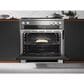 Miele 36" Freestanding Natural Gas Dual Fuel Range with Broil-Griddle Cover in Stainless Steel and Black, , large