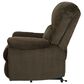 Signature Design by Ashley Shadowboxer Power Lift Recliner in Chocolate, , large