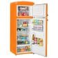Unique Appliances Classic Retro 7.5 Cu. Ft. Top Freezer Refrigerator in Creamsicle Orange, , large