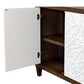 Wycliff Bay Komodo 70" TV Console in Brown and White, , large