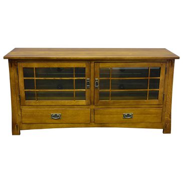 Crafters & Weavers Quarter Sawn 60" TV Stand in Michael"s Cherry, , large