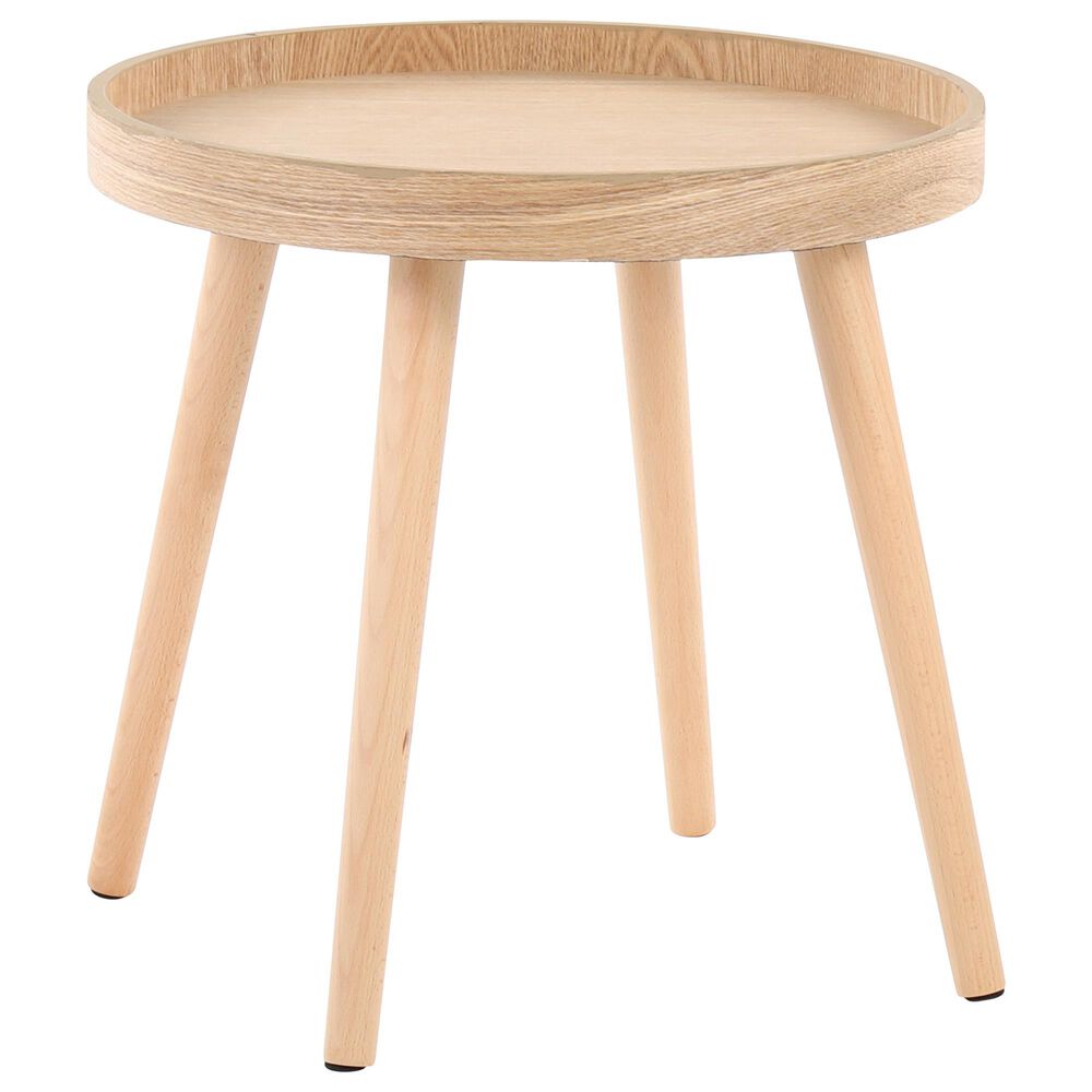 Lumisource Pebble Side Table in Natural &#40;Set of 2&#41;, , large