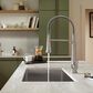 Kohler Tone Semi-Professional Pull-Down Kitchen Sink Faucet in Vibrant Stainless Steel, , large
