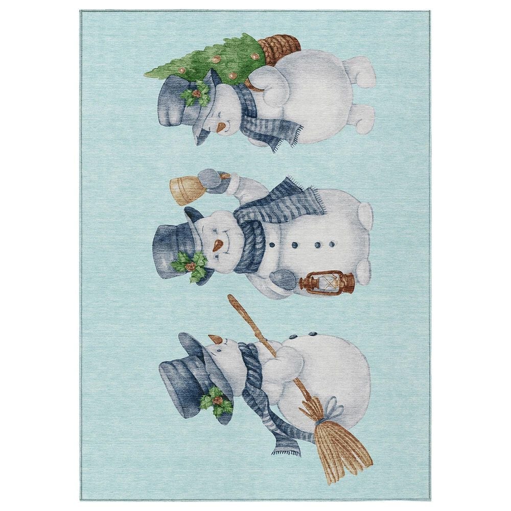 Dalyn Rug Company Wonderland WN34 Sky 5" x 7"6" Area Rug, , large