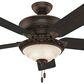 Hunter Italian Countryside 52" Ceiling Fan with Lights in Cocoa, , large