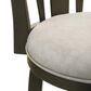 Armen Living Elle Swivel Barstool in Dark Roast, , large