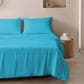 Trade Linker 3-Piece Twin/Twin XL Microfiber Sheet Set in Aqua Blue, , large