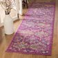 Safavieh Madison MAD144F 2"3" x 12" Fuchsia and Blue Runner, , large