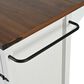 HOMLUX 53.5""Farmhouse Kitchen Island in White, , large