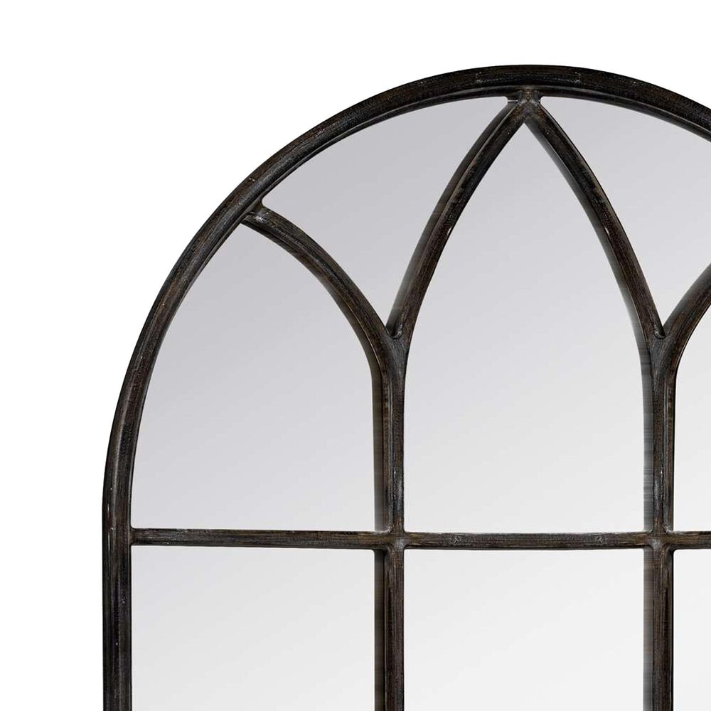 Bassett Mirror Company Pinole Floor Mirror in Weathered Brown, , large