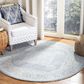 Safavieh Micro-Loop 5" Round Grey Area Rug, , large