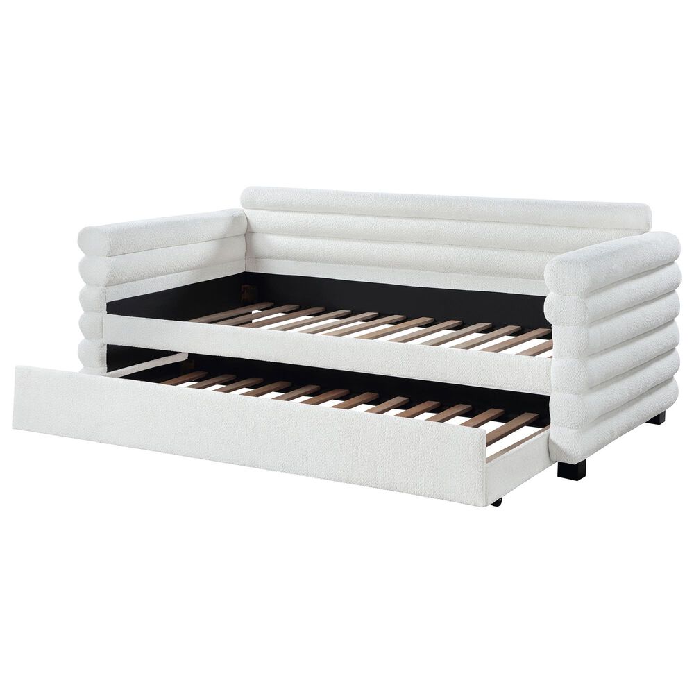 Pacific Landing Patricia Daybed with Trundle in White, , large