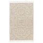 Jaipur Jaida Cree Gray Morn and Humus 6"3" x 9"6" Area Rug, , large