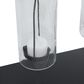 Maple and Jade 20" x 36" Metal Lantern in Black, , large