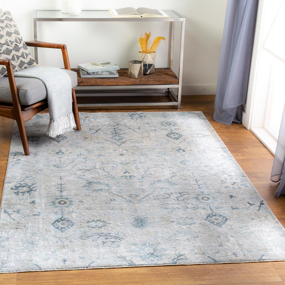 Surya Brunswick 9&#39; x 12&#39;2&quot; Sage, Khaki, Denim and Green Area Rug, , large