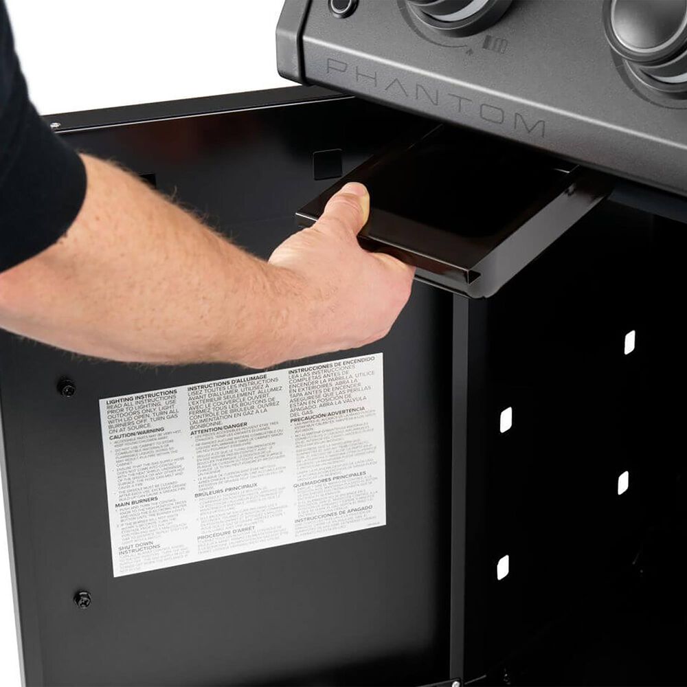 Napoleon Rogue PRO Phantom Propane Gas Griddle in Matte Black, , large