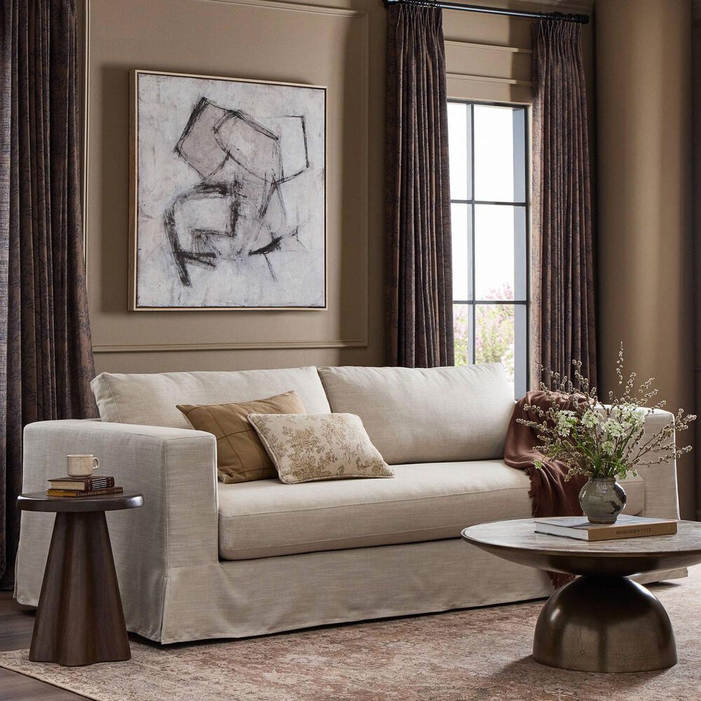 Four Hands Centrale Tovana Stationary Sofa in Savoy Parchment, , large